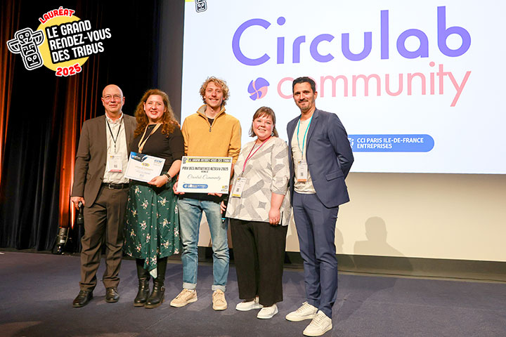CCI Paris Île-de-France - a récompensé Circulab Community