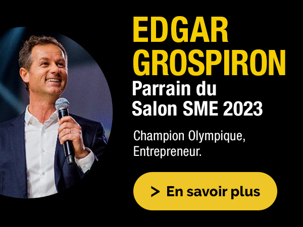 Edgar Grospiron - Parrain du Salon SME 2023