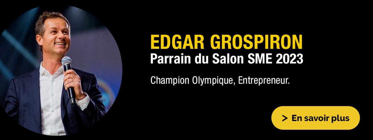 Edgar Grospiron - Parrain du Salon SME 2023
