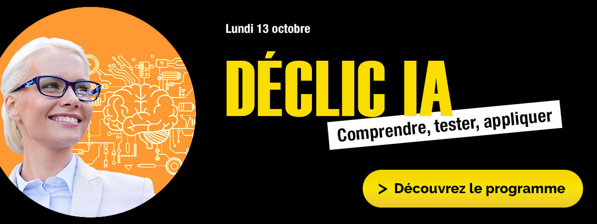 Lundi 13 octobre, Déclic IA